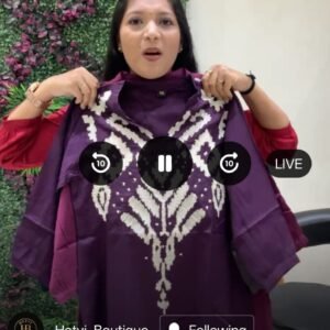 magenta Kurti