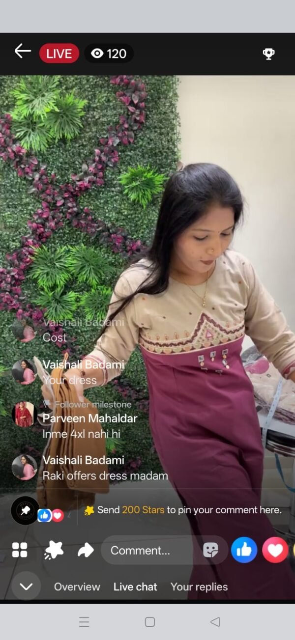 Two Colour Kurti